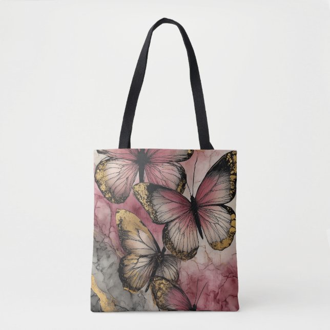 Bolsa Tote Graça de borboleta (Frente)