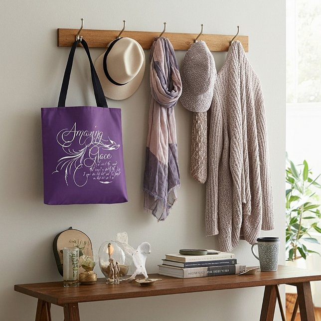 Bolsa Tote Graça Incrível (Criador carregado)