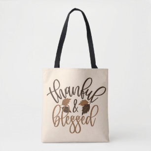 Bolsa Tote Graças e abençoado