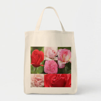 Bolsa Tote Grade cor-de-rosa