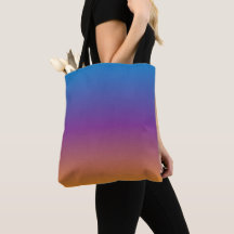 Gradiente Azul, Roxo e Laranja