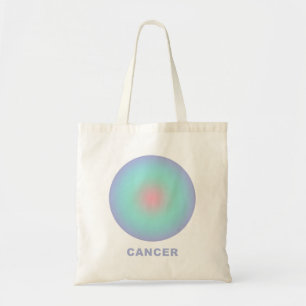 Bolsa Tote Gradiente de Na moda de Sinal Zodiac cancer