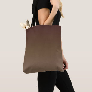 Bolsa Tote Gradiente Marrom