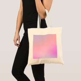 Bolsa Tote Gradiente Pastel Algodão Doce Sonhador