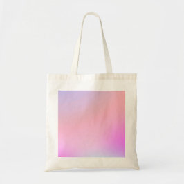 Bolsa Tote Gradiente Pastel Algodão Doce Sonhador