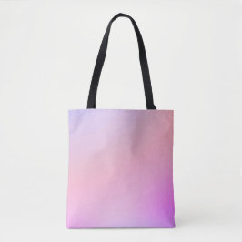 Bolsa Tote Gradiente Pastel de Algodão Doce Sonhador
