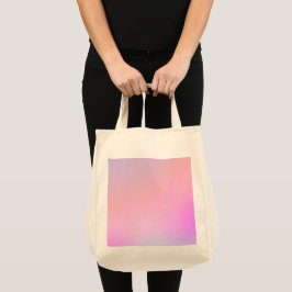 Bolsa Tote Gradiente Pastel de Algodão Doce Sonhador
