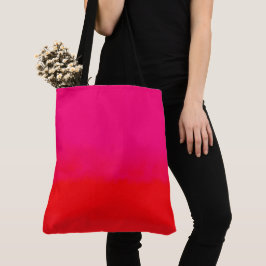 Bolsa Tote Gradiente Rosa e Laranja
