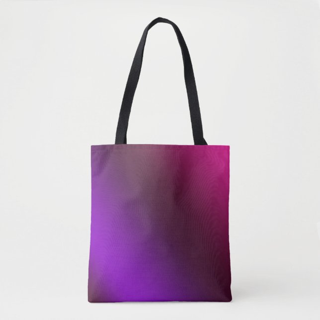 Bolsa Tote Gradiente, roxo-rosa (Frente)