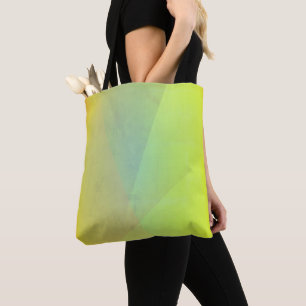 Bolsa Tote Graduação Geométrica Amarela Moderna
