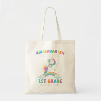 Bolsa Tote Graduação no jardim de infância Meninas de Unicórn