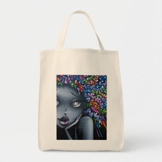 Bolsa Tote Graffiti de Fada Fofo
