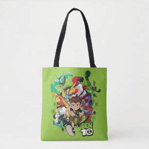 Bolsa Tote Gráfico Ben 10 Alienígena Rush