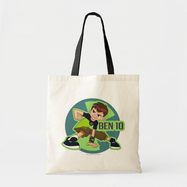 Bolsa Tote Gráfico Ben Tennyson Omnitrix (Frente)