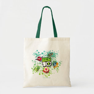 Bolsa Tote Gráfico de bolhas de formulários Ben 10