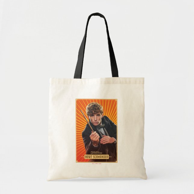Bolsa Tote Gráfico de Caracteres Newt Scamander (Frente)