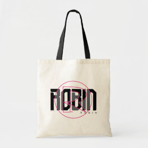 Bolsa Tote Gráfico de nomes Hi-Tech Robin