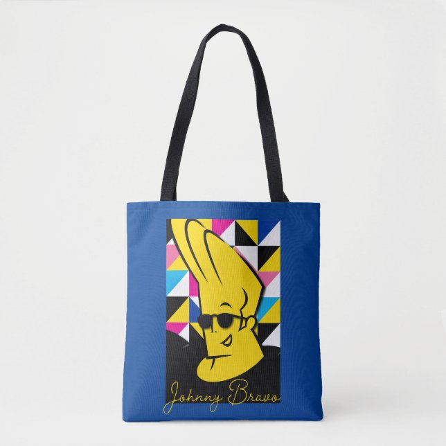 Bolsa Tote Gráfico de Pop de Arte Johnny Bravo (Frente)
