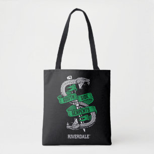 Bolsa Tote Gráfico de Serpentes Lados do Sul