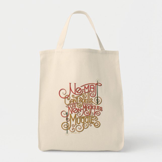 Bolsa Tote Gráfico de traduções localizadas do MUGLE™ (Frente)