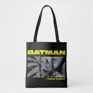 Bolsa Tote Gráfico de tripla quadrícula Batman Comic