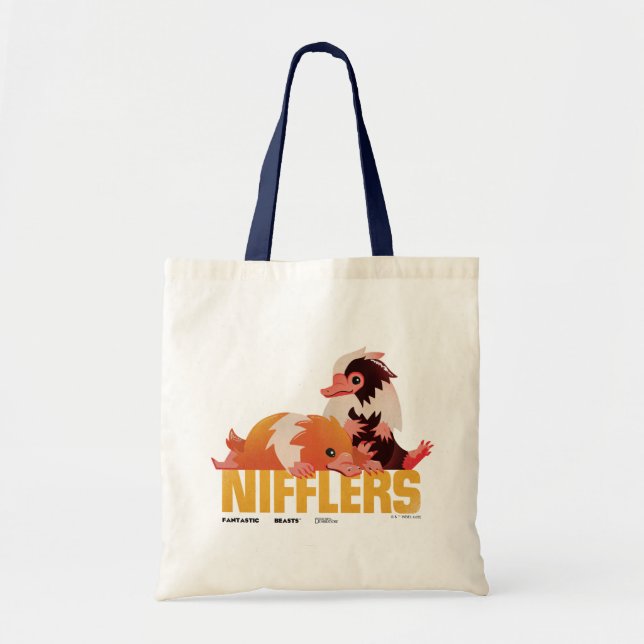 Bolsa Tote Gráfico de Vintagem de Nifflers (Frente)