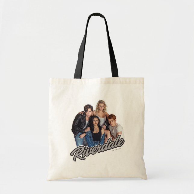 Bolsa Tote Gráfico do Grupo Riverdale Retro (Frente)
