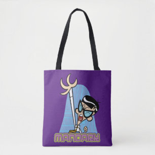 Bolsa Tote Gráfico do Nome do Caracter Mandark