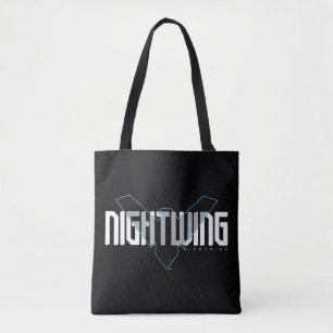 Bolsa Tote Gráfico do nome Hi-Tech à noite