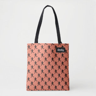 Bolsa Tote Gráfico e nome, apelido ou iniciais