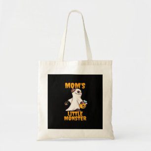 Bolsa Tote Gráfico Engraçado do Pequeno Monstro da Mãe