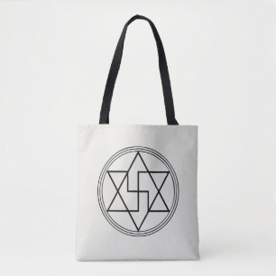 Bolsa Tote Gráfico inferior - Placa de energia de foca de Sal