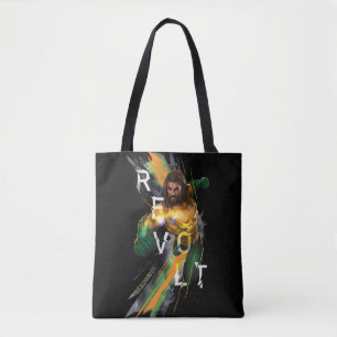 Bolsa Tote Gráfico Refracted da "revolta" de Aquaman  