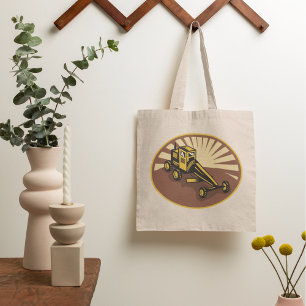 Bolsa Tote Gráfico Retroativo
