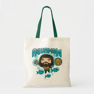 Bolsa Tote Gráfico submarino de Aquaman   Chibi Aquaman