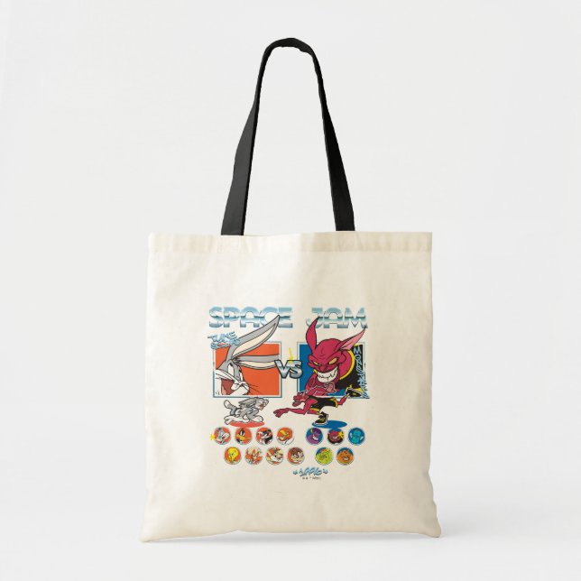 Bolsa Tote Gráficos do Elenco SPACE JAM™ TUNE SQUAD™ VS Monst (Frente)
