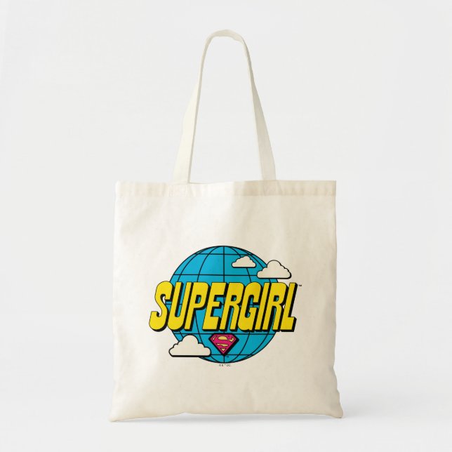 Bolsa Tote Gráficos Pop Globais da Supergirl (Frente)