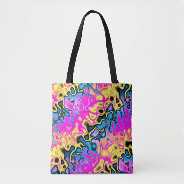 Bolsa Tote grafite: (Frente)