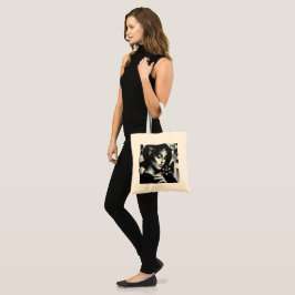 Bolsa Tote Grafite Cat Lady