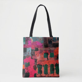 Bolsa Tote Grafite Estilo Colorido