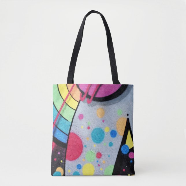 Bolsa Tote grafite manchado (Frente)