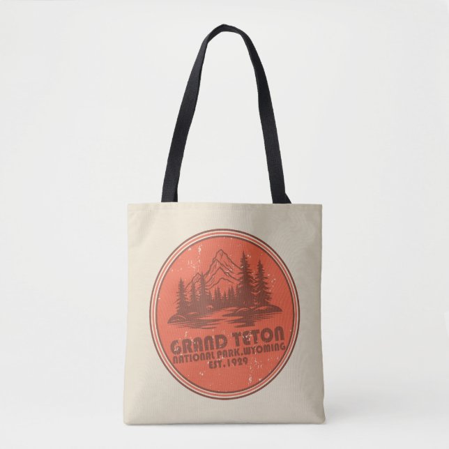Bolsa Tote Grand Teton mountains National Park Wyoming (Frente)