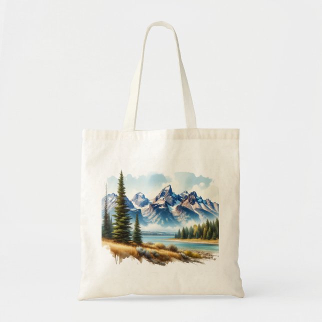 Bolsa Tote Grand Teton National Park Wyoming (Frente)