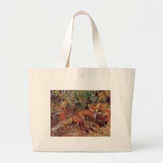 BOLSA TOTE GRANDE キツネ