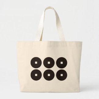 Bolsa Tote Grande 真 田 幸 紋 家, Sanada Yukimura KAMON, Cr da Família Ja