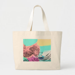 Bolsa Tote Grande 色_波_The Great Wave…color トートバッグ