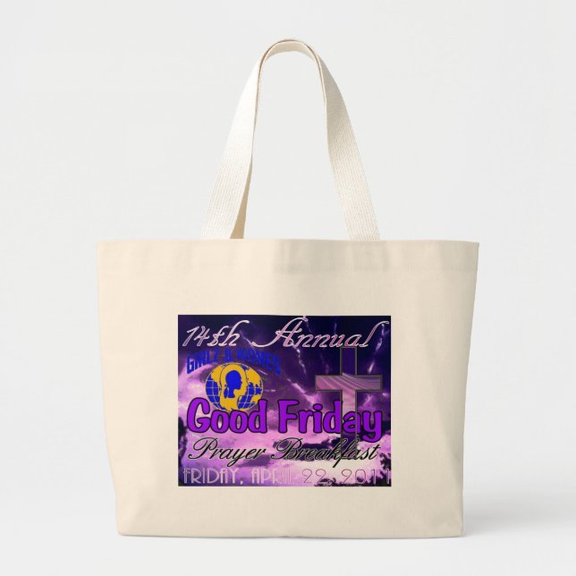 Bolsa Tote Grande 14 G2W GoodFriday (Frente)