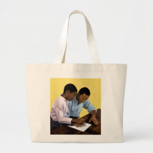 Bolsa Tote Grande 2003 nunca demasiado velho