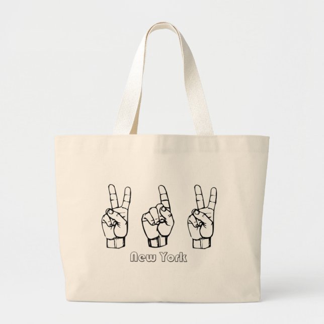 Bolsa Tote Grande 212- - New York (Frente)