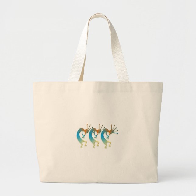 Bolsa Tote Grande 3 kokopelli #34 (Frente)